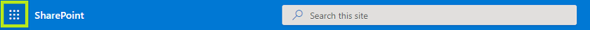 Opening the Apps section on a SharePoint site to install the SPFx app