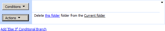 Delete folder from the document library activity settings in the SharePoint Workflow Designer