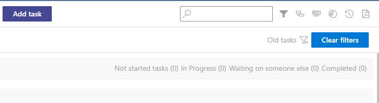 Clear filters button for removing applied filters on the Virto Kanban Board