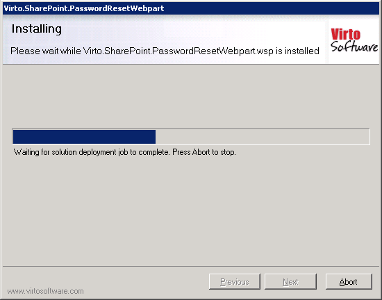 Setup wizard prompting to activate the web part feature as a Site Collection Administrator