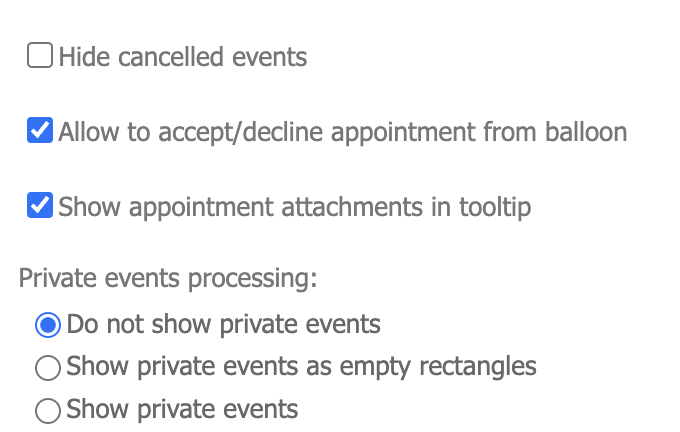 Microsoft Exchange calendar events displayed in the Virto Calendar on a SharePoint page