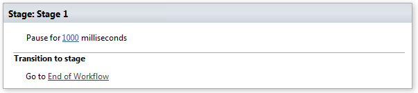 Pause activity in the Virto Workflow Designer halting workflow execution for a duration set in milliseconds
