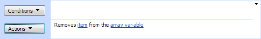 Remove array item At workflow activity removing an element by its index from an Array List in SharePoint Designer