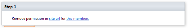 Remove permissions from site activity deleting roles assigned to users in the Virto SharePoint Workflow Designer