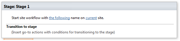 Start site workflow activity in the SharePoint 2013 Workflow Designer