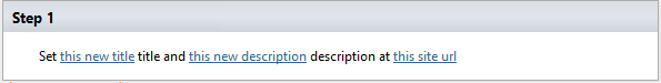 Update site title and description activity in the SharePoint Workflow Designer
