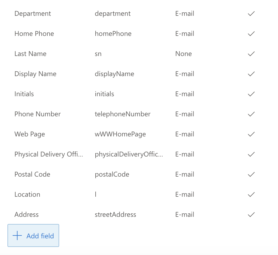 If you scroll down, you can see &ldquo;+Add field&rdquo; button. By clicking it, you can create your own field(s).